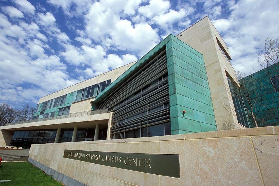 Shapiro Campus Center, home of the Student Rights and Community Standards office