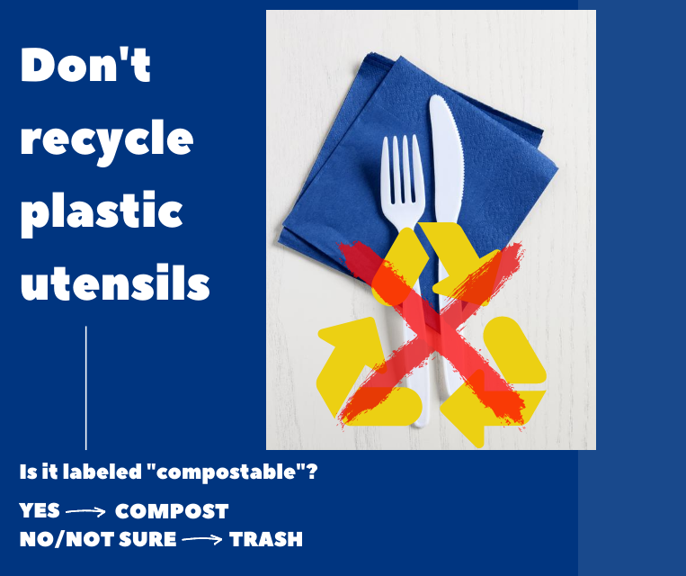 Plastic utensils