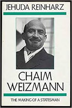 Cover of "Chaim Weizmann: The Making of a Statesman"