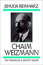 Cover of "Chaim Weizmann: The Making of a Zionist Leader"