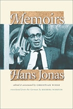 Cover of "Memoirs: Hans Jonas"