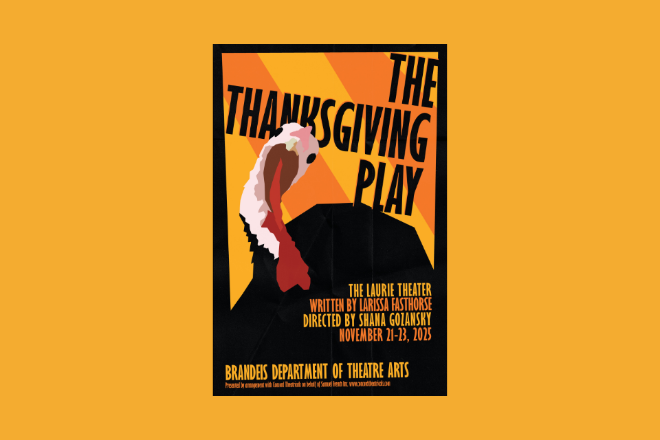 poster for Larissa FastHorse's "The Thanksgiving Play"