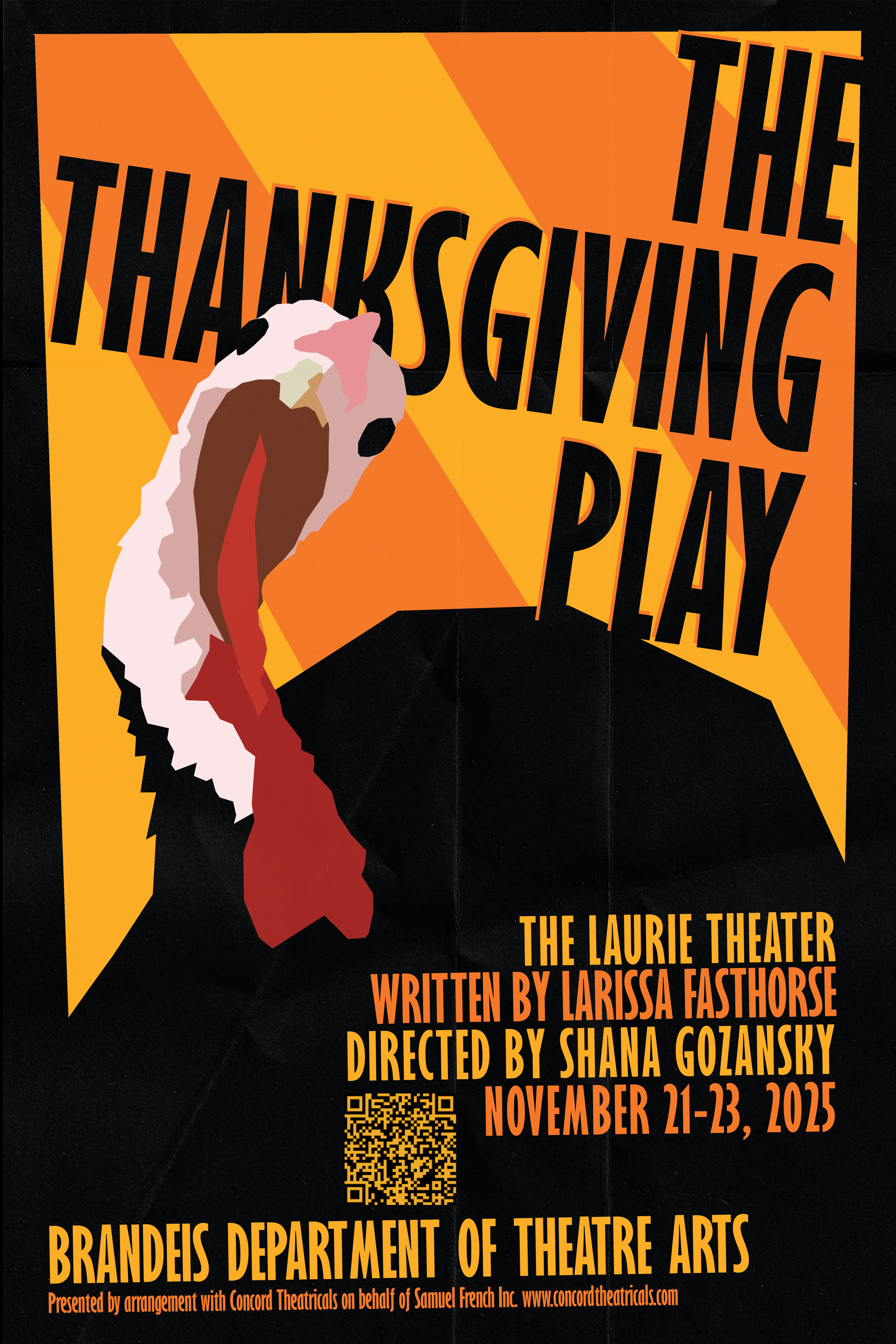 Thanksgiving Play Flyer