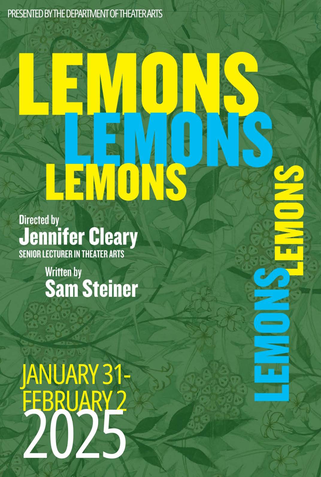 poster for lemons lemons lemons lemons lemons
