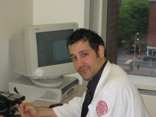 Ariel Weissmann at Boston Medical Center in 2006