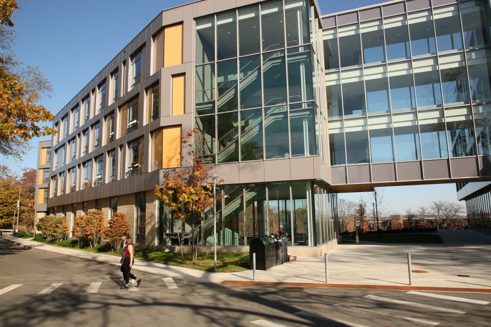 Exterior view of buildings