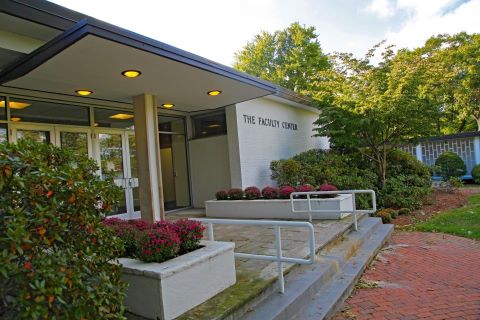 Exterior of the Faculty Club