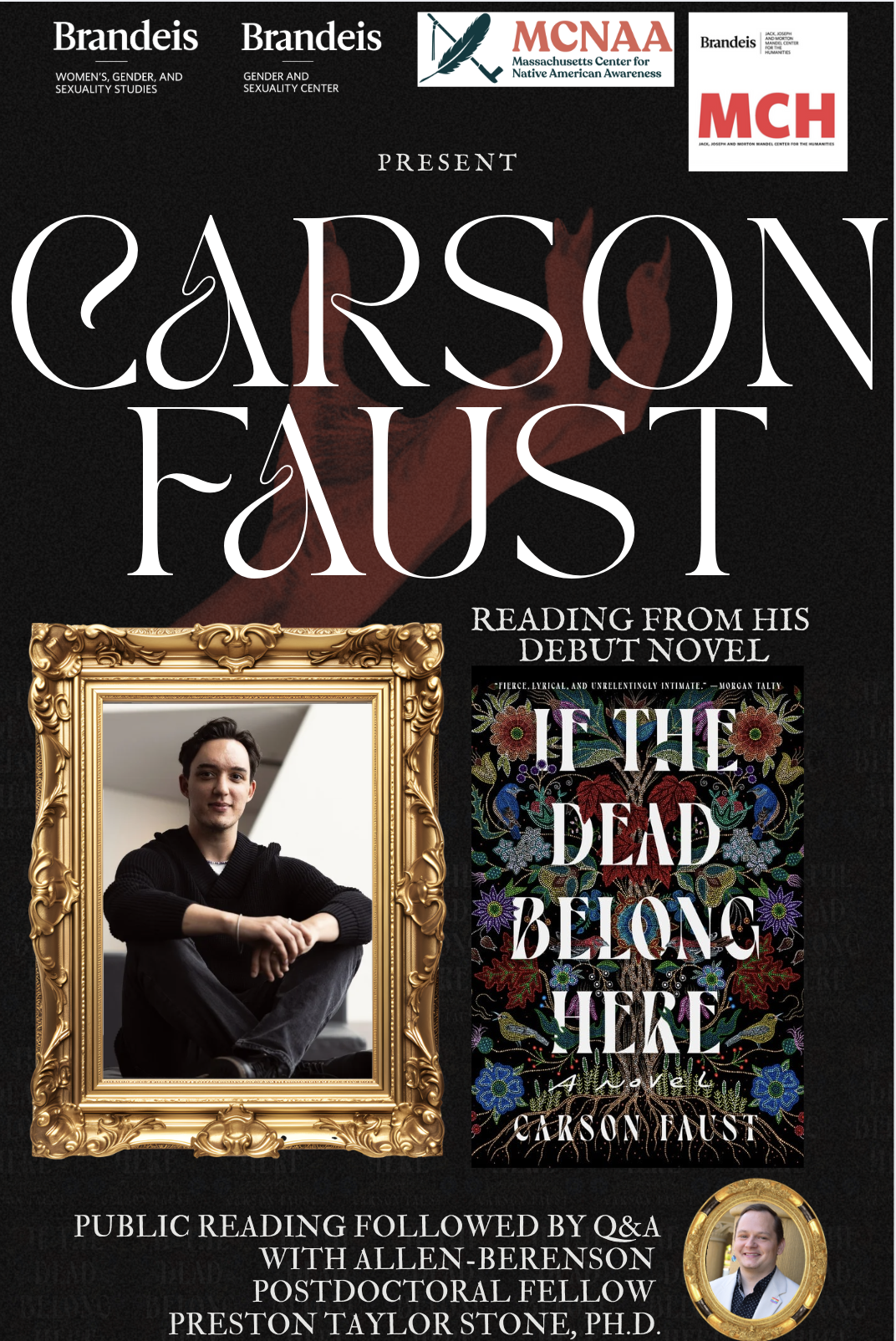 Carson Faust Event Poster