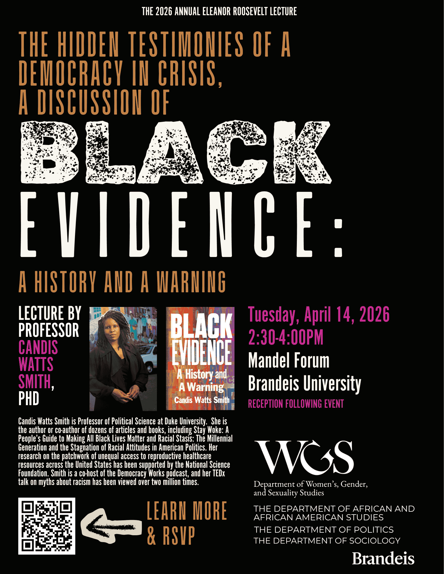 Roosevelt Lecture Poster