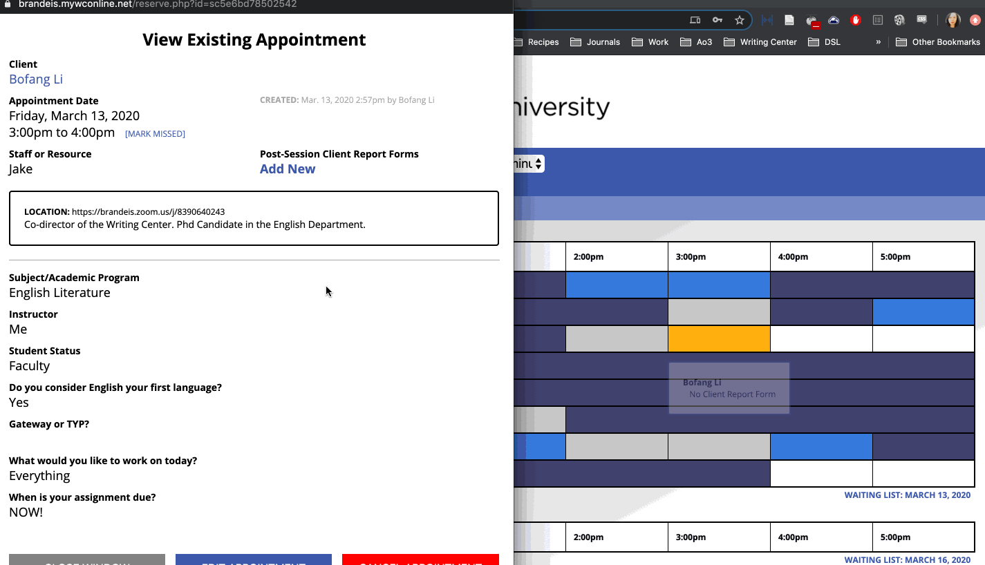 screenshot of zoom connecting to a meeting