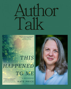 Photo of Book Cover and Author Kate Price headshot