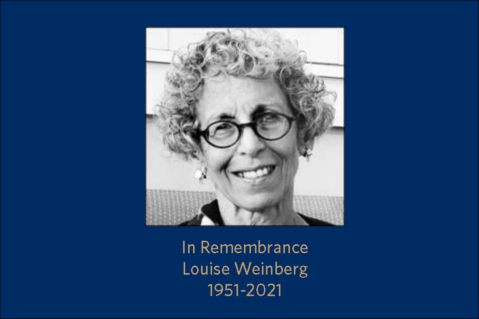 Louise Weinberg 1951-2021