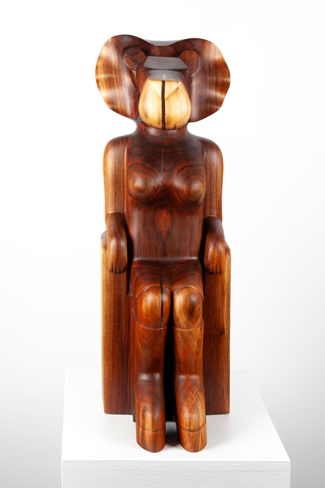 Wooden sculpture