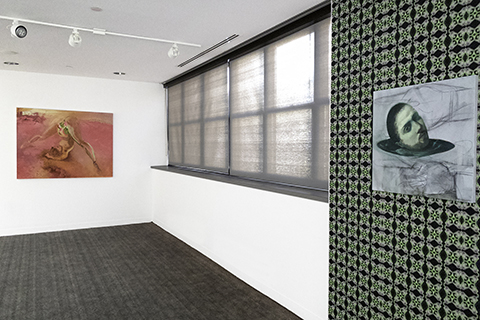 installation view of Hellbent
