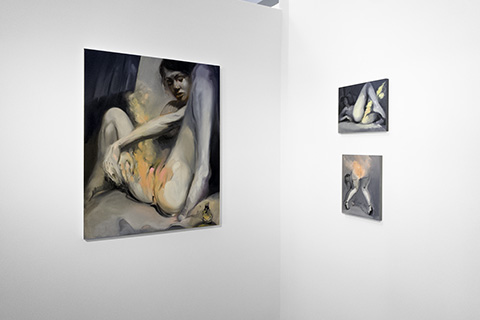 installation view of Hellbent