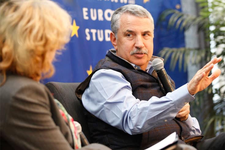 Tom Friedman speaks at Brandeis