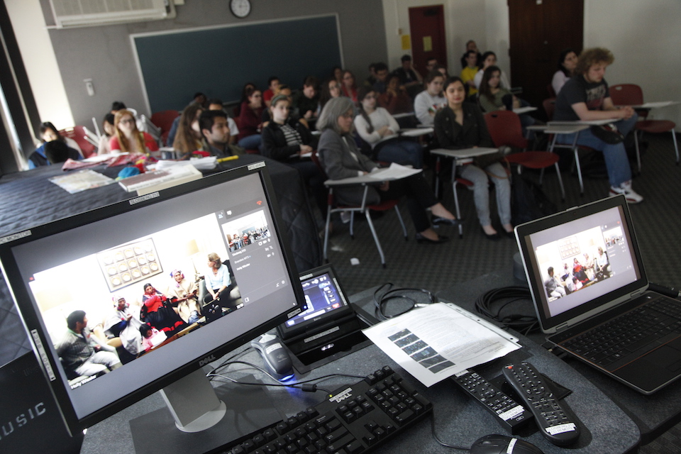 Computers in a classroom